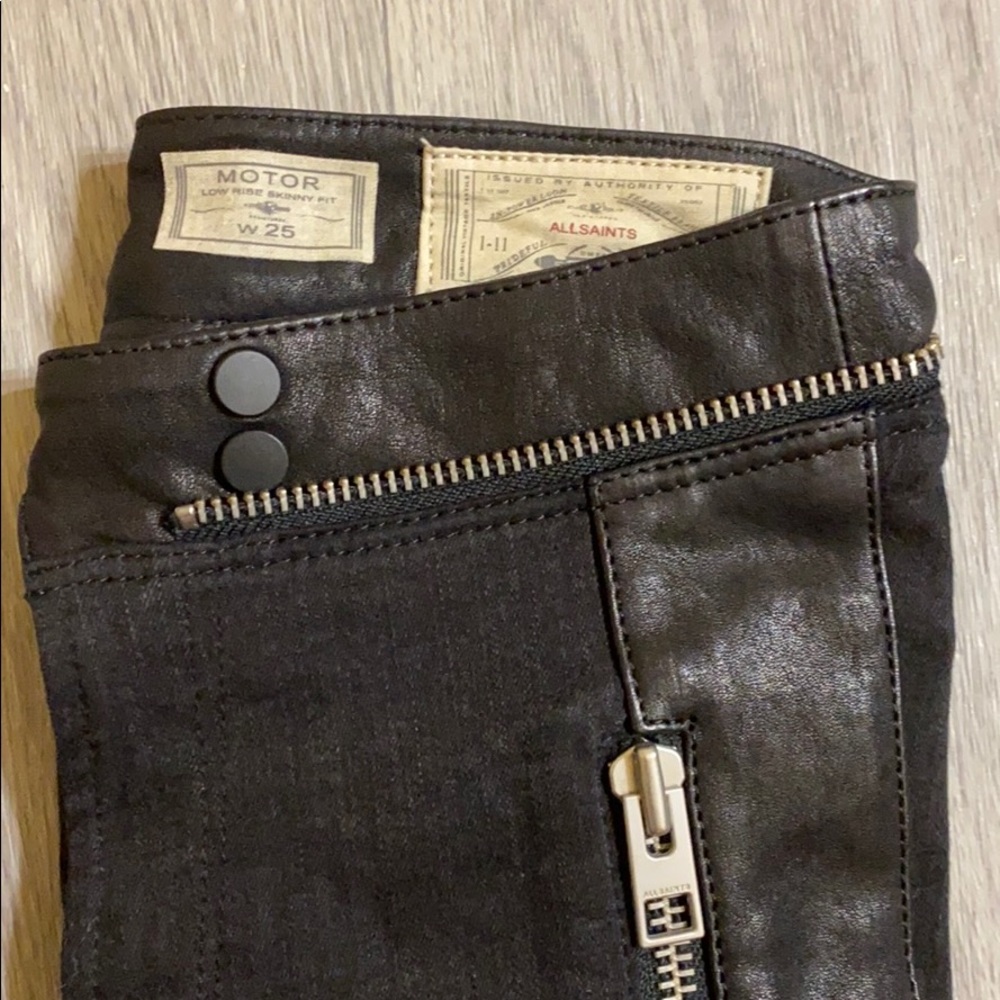 All Saints Motor Low Rise Skinny